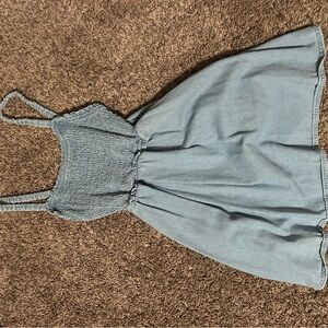 Blue Sleeveless Dress